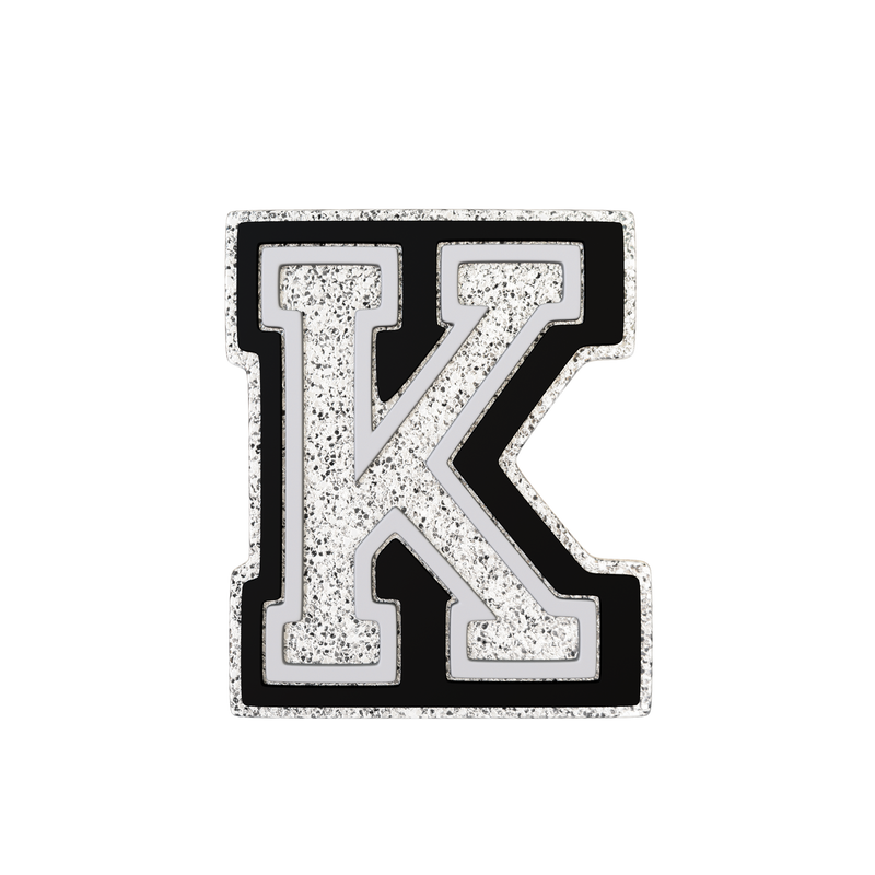 Silver Letter K